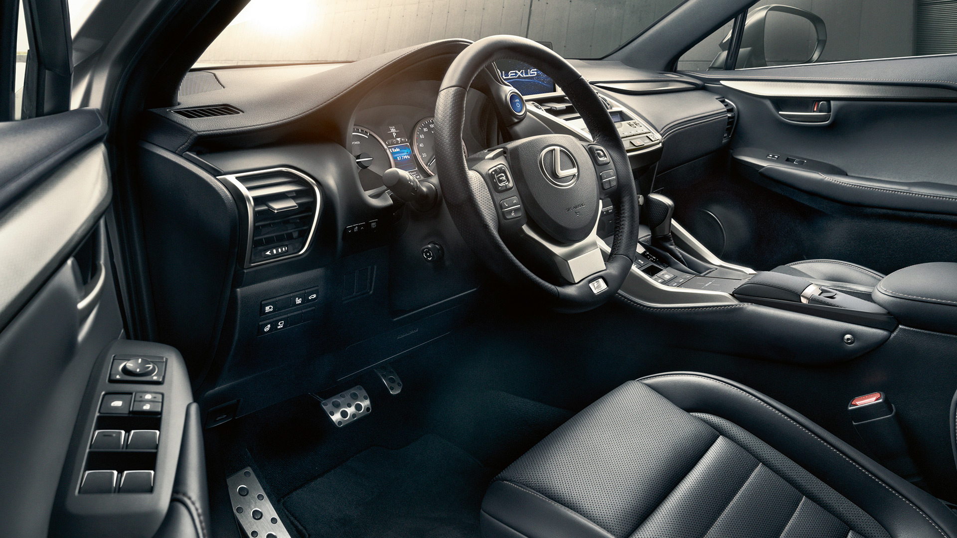 Interior del del Lexus NX 300h