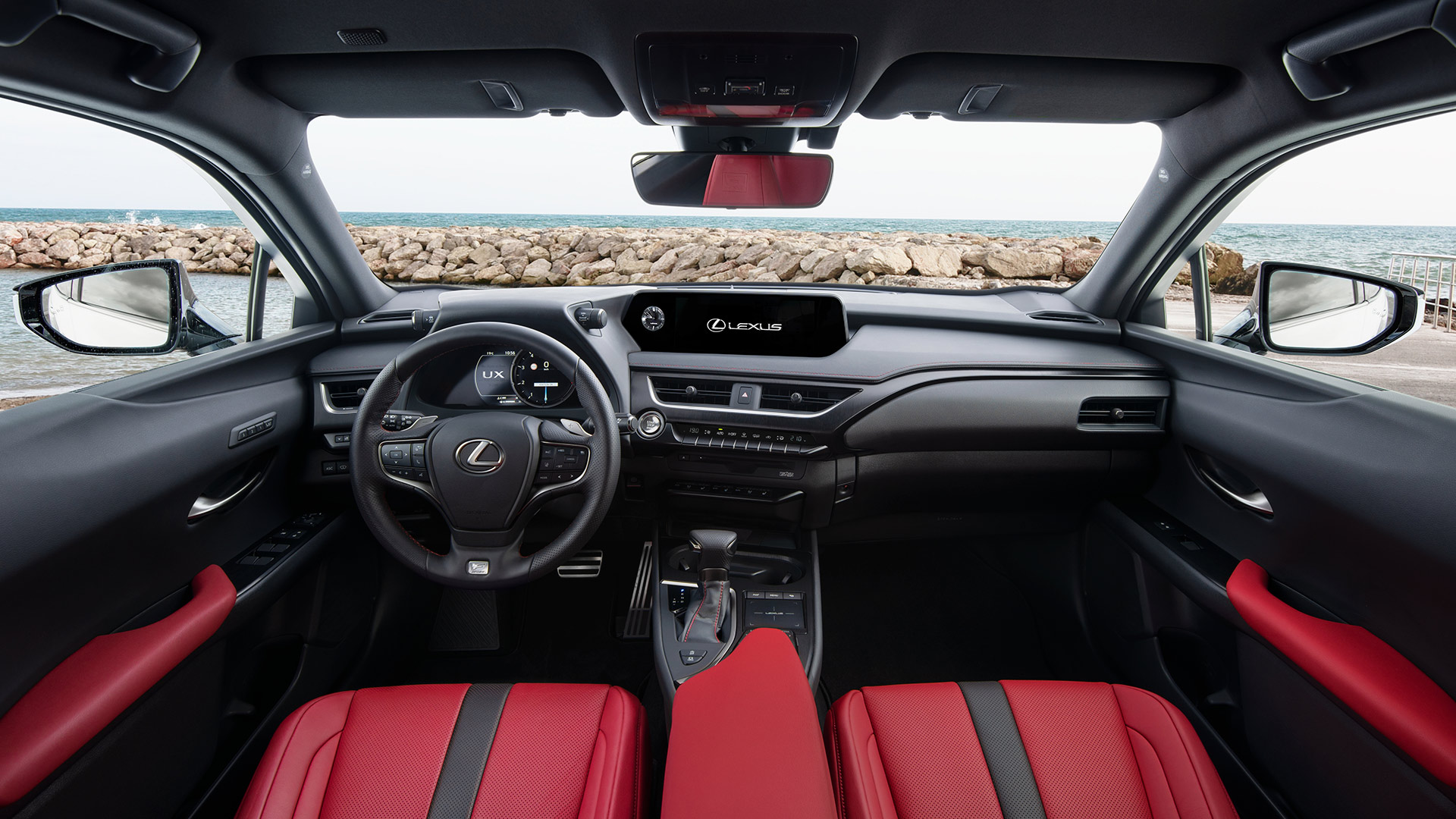 Habitáculo interior del Lexus UX 250h