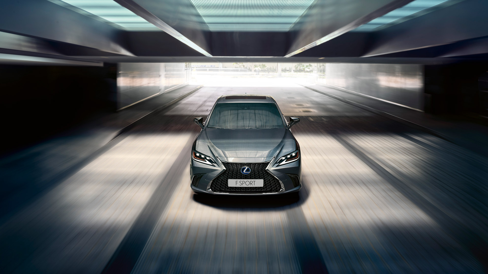 Vista frontal del Lexus ES 300h